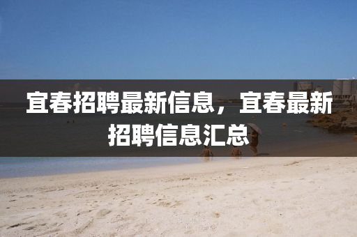 宜春招聘最新信息,宜春最新招聘信息汇总中山市多米克自动化设备有限公司