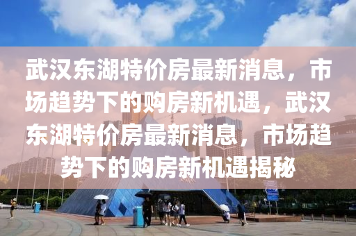 武汉东湖特价房最新消息,市场趋势下的购房新机遇,武汉东湖特价房最新消息,市场趋势下的购房新机遇揭秘中山市多米克自动化设备有限公司