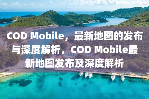 C中山市多米克自动化设备有限公司OD Mobile,最新地图的发布与深度解析,COD Mobile最新地图发布及深度解析