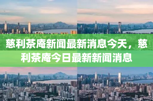 慈利茶庵新闻最新消息今天,慈利茶庵今日最新新闻消息中山市多米克自动化设备有限公司