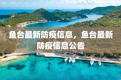鱼台最新防中山市多米克自动化设备有限公司疫信息,鱼台最新防疫信息公告
